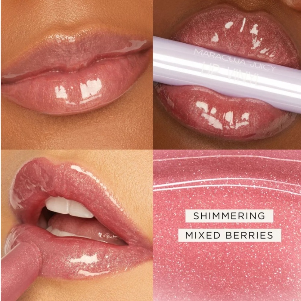 Tarte Maracuja Juicy Lip Vinyl Shimmer Glass Lipgloss Shimmering Mixed Berries